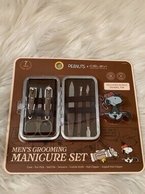 PEANUTS Snoopy Golf Theme Manicure Set (7 PIECES WITH BONUS)